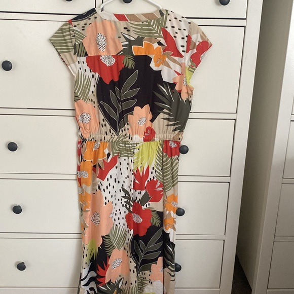 Loft Tropical Print Dress - Picture 2 of 3